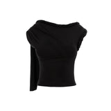 Tiana Twisted Black Top